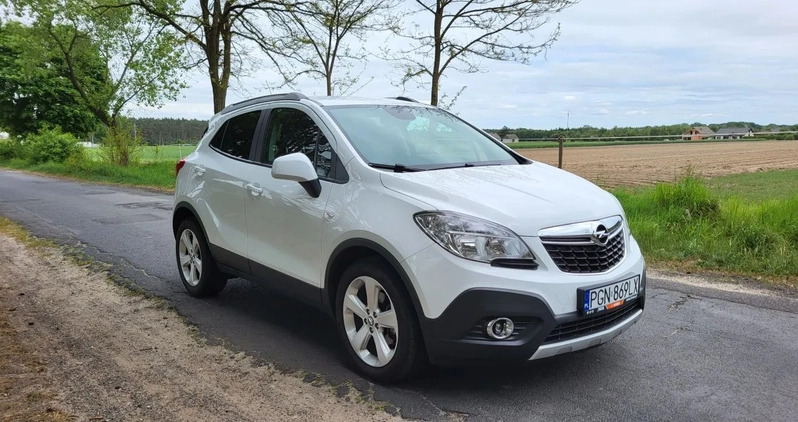 Opel Mokka cena 41900 przebieg: 144035, rok produkcji 2013 z Czerniejewo małe 497